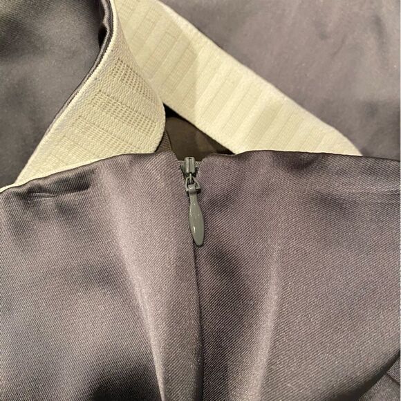 Sara Campbell Gray Charcoal Satin Audrey Pants Size 10 - Picture 4 of 8